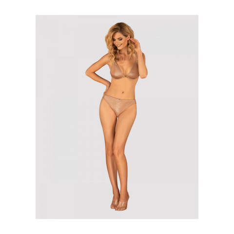 Costume De Baie Femei Slip Costum De Baie - Filipines Panties Gold - Bej L, M, S
