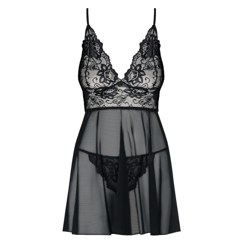 Rochii sexy Desu Sexy Idillia Babydoll - Negru 2xl, L/xl, S-m