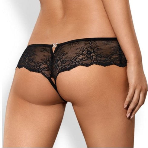 Chilotei Decupati Sexy Merossa, Negru, S/m