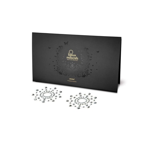 Accesorii Sexy Bijuterii Intime Adezive Nipple Covers Mimi, Argintiu