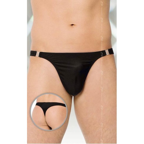 Chiloti Tanga, Negru, Xl
