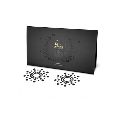 Accesorii Sexy Bijuterii Intime Adezive Nipple Covers Mimi, Negru