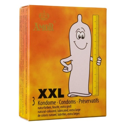 Prezervative Amor XXL, 3 Buc.