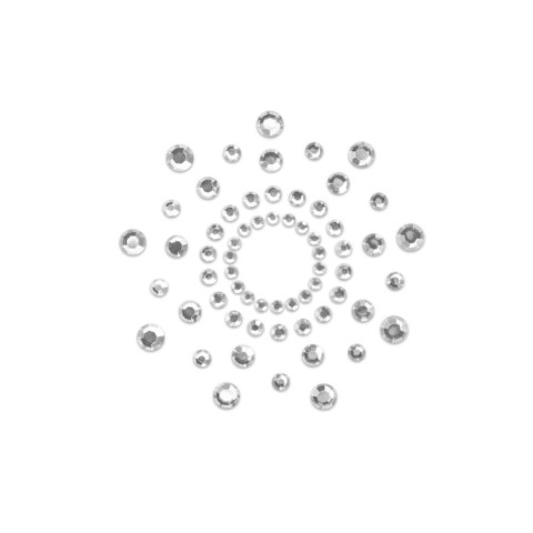 Accesorii Sexy Bijuterii Intime Adezive Nipple Covers Mimi, Argintiu