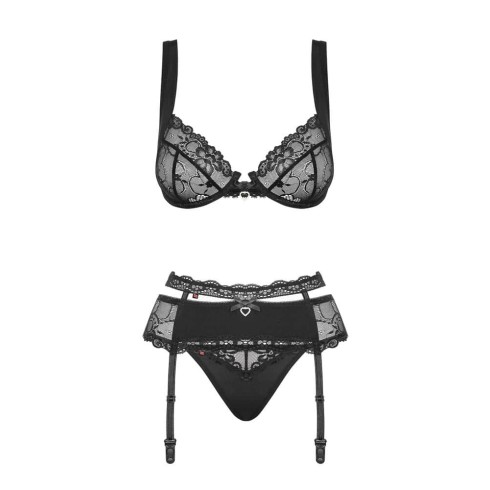 Set Sexy Heartina - Negru L/xl, S-m