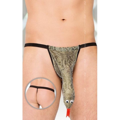 Lenjerie sexy barbati Chiloti Fantezie String Sarpe, S/l